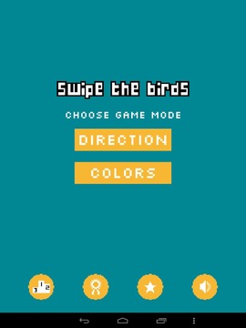 Swipe the birds游戏截图1