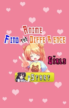 Girl Anime Find The Difference游戏截图5