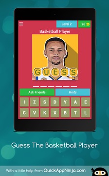 Guess the Basketball Players游戏截图2