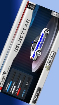 3D Police Car Racing Game游戏截图3
