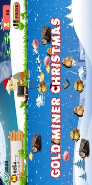 Gold Miner Christmas游戏截图2