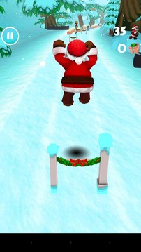 Santa Runner 3D Christmas Dash游戏截图4