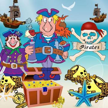 Escape the pirates - for kids游戏截图2