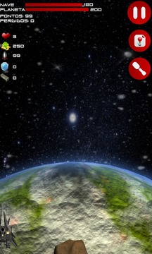 Asteroide Super Attack Free游戏截图2
