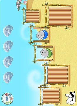 Hiding Hippos Memory Game Free游戏截图5