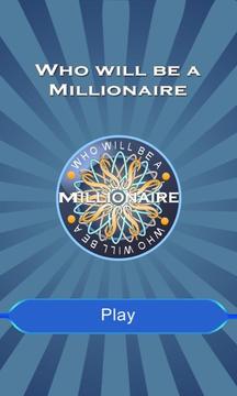 Who will be millionaire游戏截图1