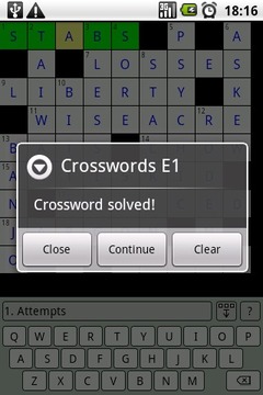 Crosswords E1游戏截图4