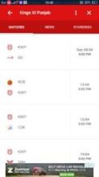 KXIP: Team, Player and Matches ( Fixture )游戏截图5