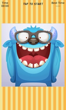 Cute Monster Sliding Puzzle游戏截图5