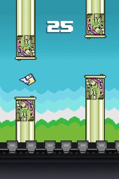 Flappy disk游戏截图1