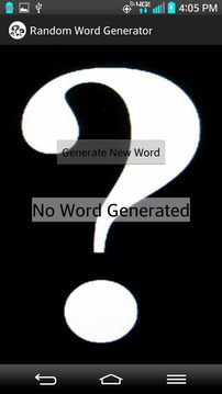 Random Word Generator游戏截图1