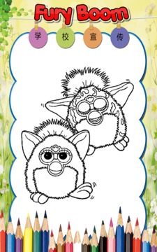 How to color The Furby Bubble Boom游戏截图2