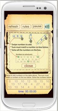 Numbers Search Puzzle Game游戏截图1
