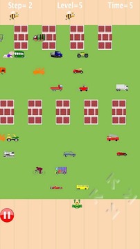 Frog cross the road@free game游戏截图2