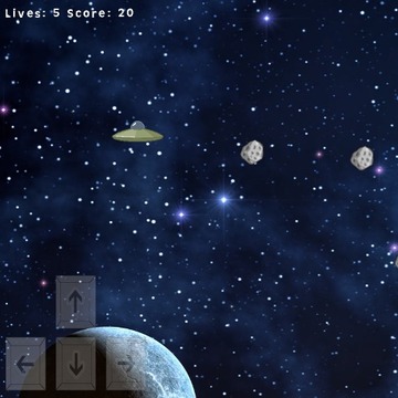 Asteroids Destroyer游戏截图1