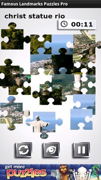 Famous Landmarks Puzzles FREE游戏截图1