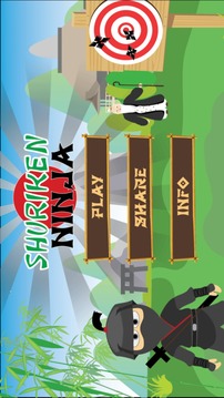 Shuriken Ninja Funny游戏截图1