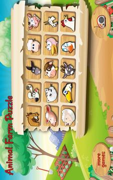 Animal Farm Puzzle游戏截图1