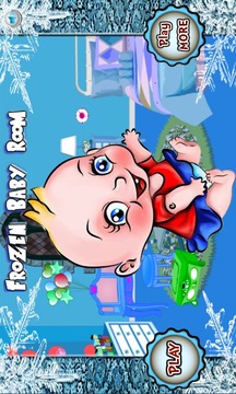 Frozen Princess Baby Room Game游戏截图1