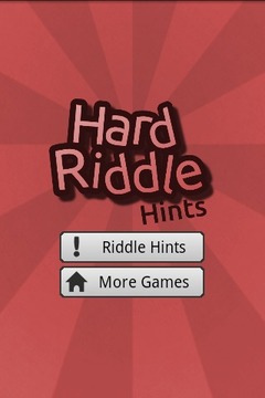 Hard Riddle Hints游戏截图1