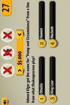 Millionaire Quiz Game游戏截图5