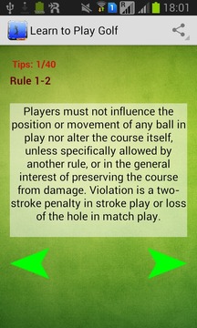 Learn to Play Golf游戏截图2