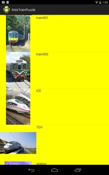 Kids Train Puzzle游戏截图3