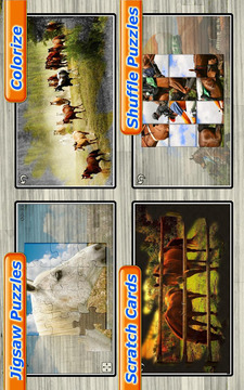 Horses Jigsaw Puzzles for Kids游戏截图2