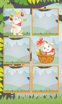 Easter Bunny Memory Puzzle游戏截图4