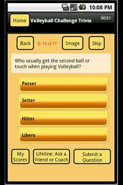 Volleyball Challenge Trivia游戏截图2