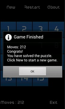 Puzzle15游戏截图2