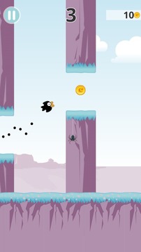 Flippy Black Bird游戏截图2