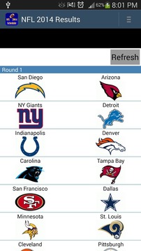 NFL 2014 Schedule游戏截图3