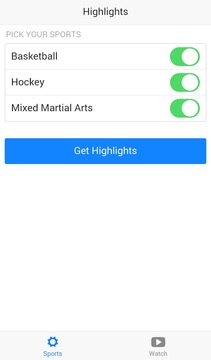 Sports Highlights游戏截图1