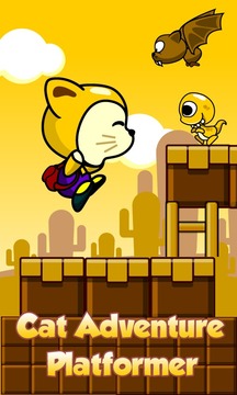 Cat Adventure Platformer游戏截图1