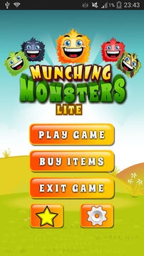 Munching Monsters Lite游戏截图1