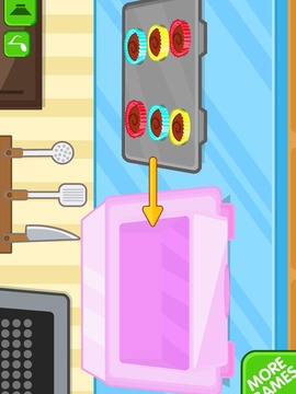 Chocolate cupcake maker游戏截图1