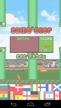 Flappy World Cup 2014游戏截图4