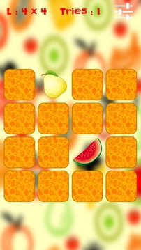 Fruit Matching Memory游戏截图4