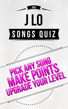 Jennifer Lopez - Songs Quiz游戏截图3