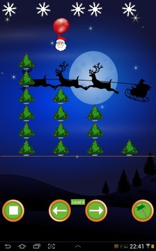 Drop Santa (catch xmas trees)游戏截图2