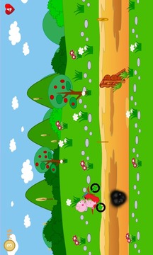 Peppie Pig Motocross Racing游戏截图3