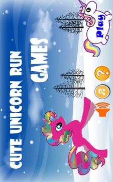 Cute Unicorn Run游戏截图5