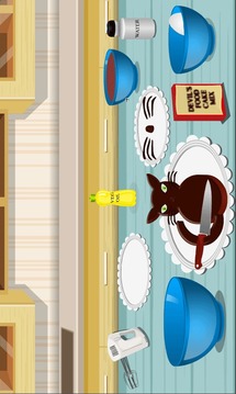 Cooking Game Black Cat Cake游戏截图1