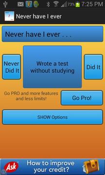 Never Have I Ever Party App游戏截图2