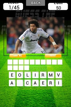 Guess the football players游戏截图2