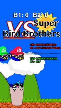 Super Bird Brothers - 2 Player游戏截图1