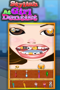 Stylish Girl At Dentist游戏截图5