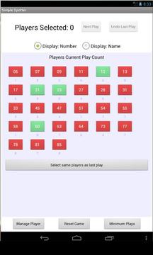 Simple Spotter Play Counter游戏截图1