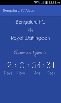 Bengaluru FC Alarm游戏截图1